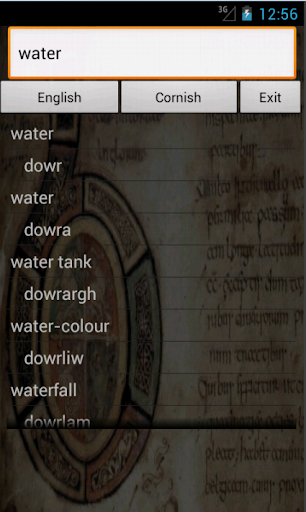 English Cornish Dictionary