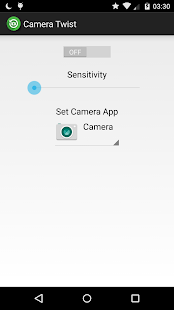Android application Camera Twist screenshot