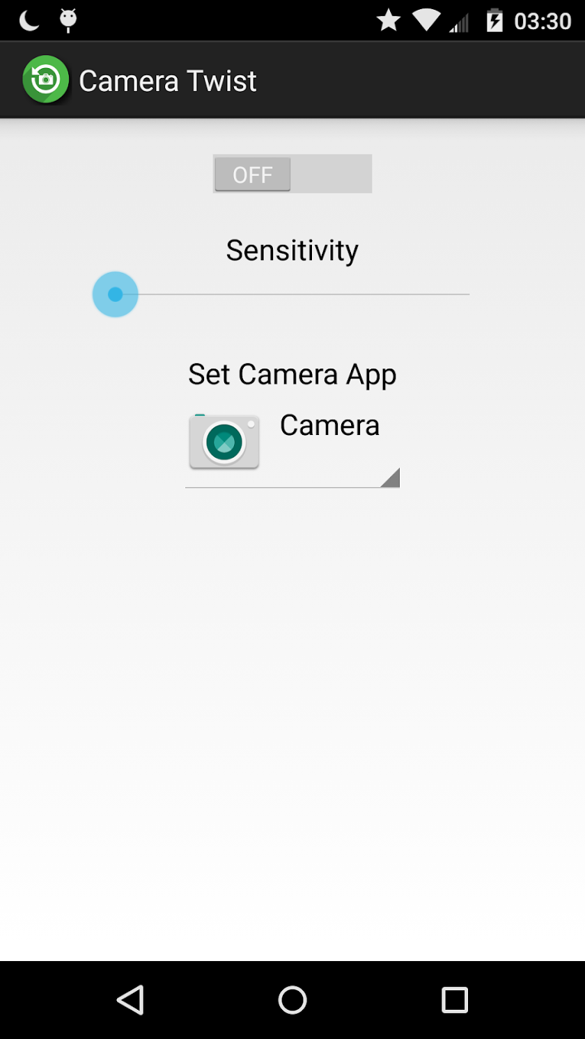 Camera Twist Screen 1