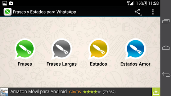 Estados y frases para WhatsApp