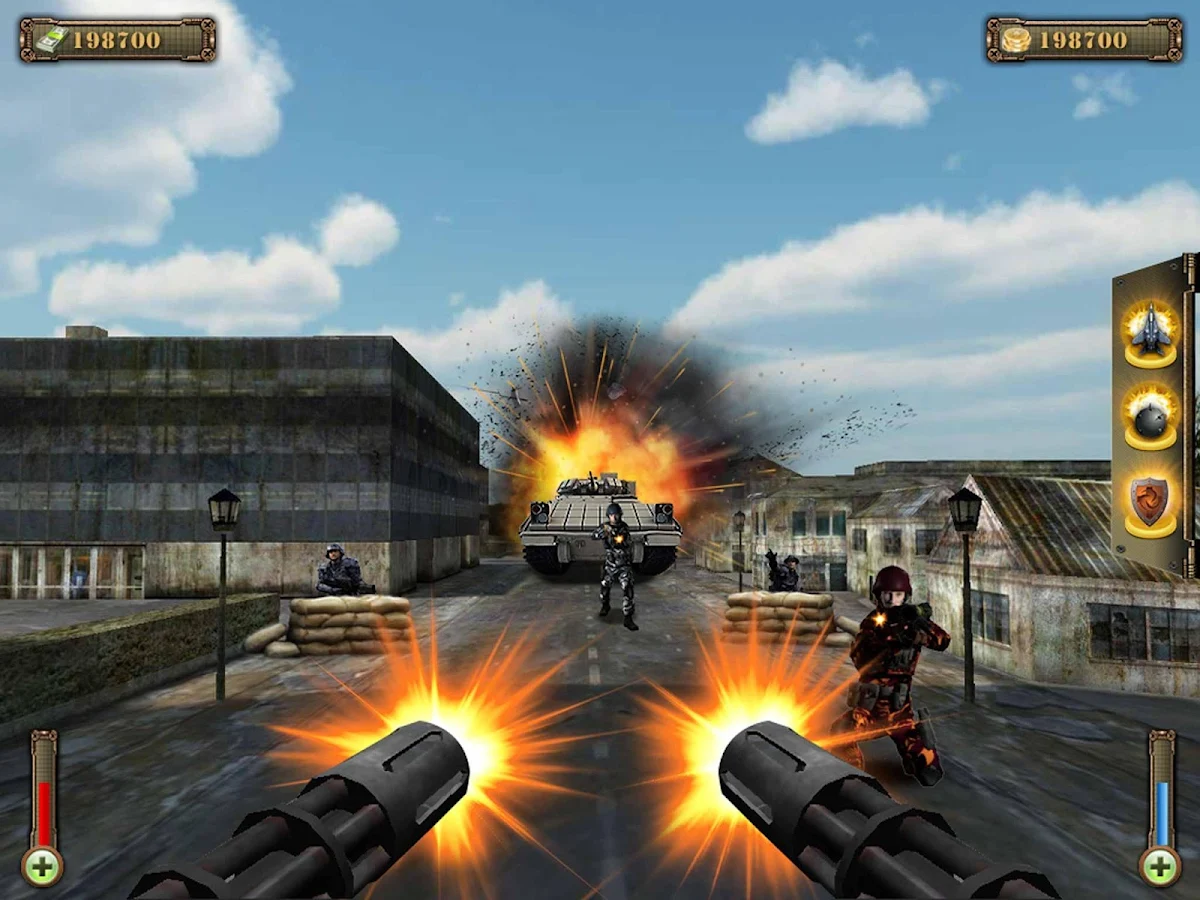 Gunship Counter Shooter 3D - screenshot