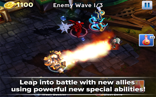 Android application Skylanders Battlegrounds™ screenshort
