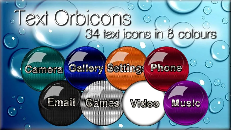 Icon Pack HD OrbiconS - screenshot