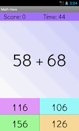 Math Training Game by GK Apps poster 1