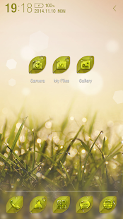 Free Download Morning dew Atom Theme APK