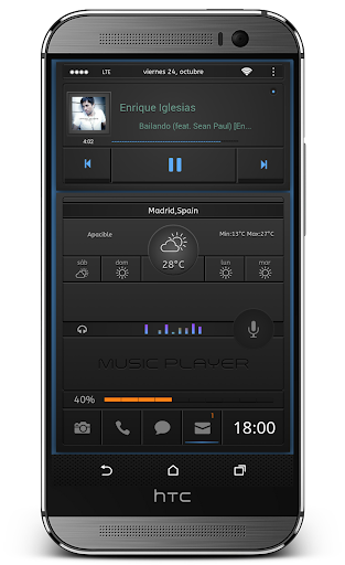 Dark Elegance Zooper Widget