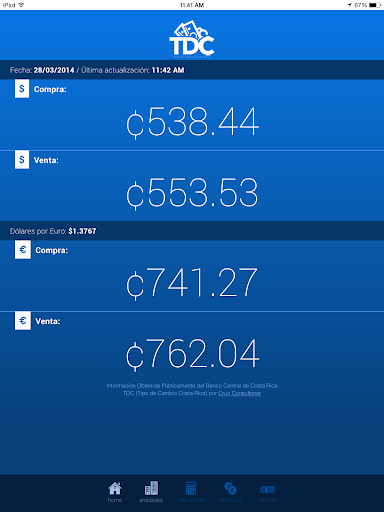 免費下載財經APP|TDC Tipo de Cambio Costa Rica app開箱文|APP開箱王