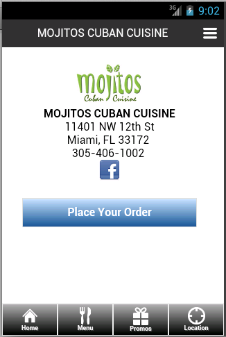 【免費商業App】Mojitos Cuban Restaurant-APP點子