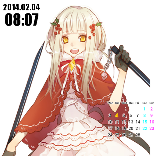 Moe live wallpaper calendar 工具 App LOGO-APP開箱王