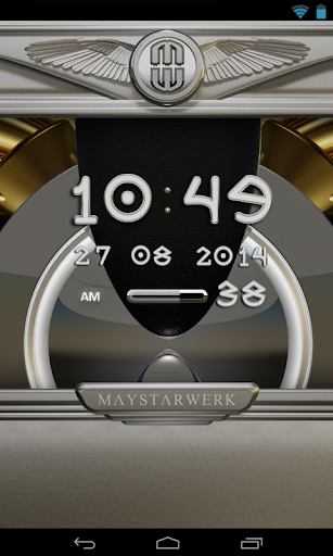 【免費個人化App】Digi Clock Widget Asgard-APP點子