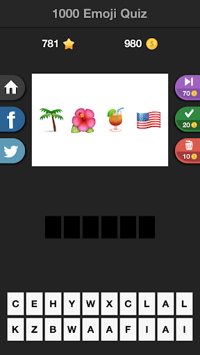 【免費拼字App】1000 Emoji Quiz-APP點子