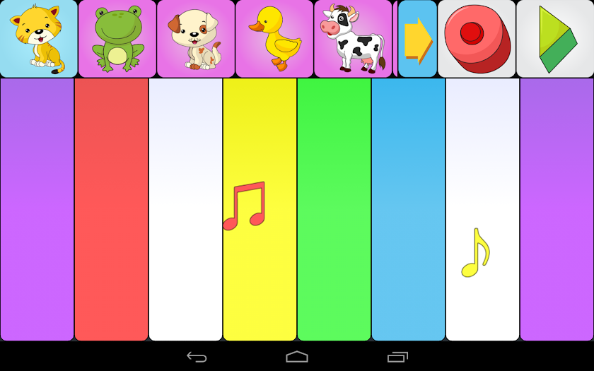 Animal sounds piano for kids Screen 3