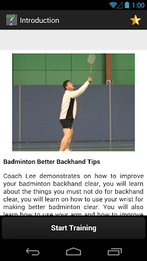 免費下載運動APP|Badminton Better Backhand Tips app開箱文|APP開箱王