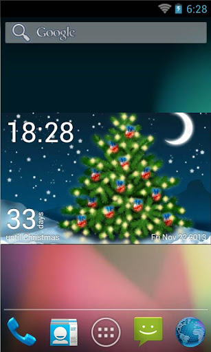 Christmas Countdown Widget