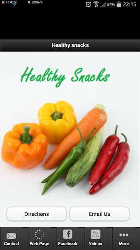 Healthy snacks