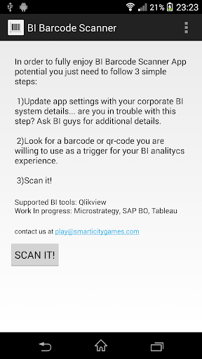 BI Barcode Scanner Lite