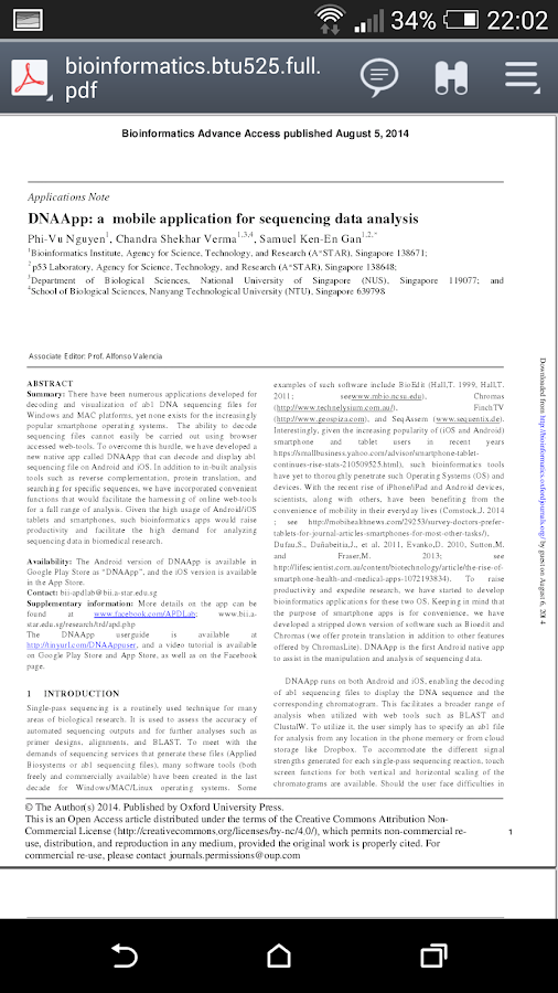   DNAApp: DNA sequence analyzer — ekrānuzņēmums 