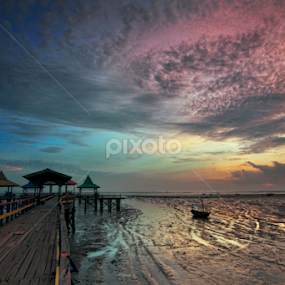 Kenjeran Beach by Hariyanto KTM - Landscapes Sunsets & Sunrises