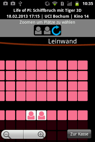 UCI KINOWELT Filme &amp; Tickets Screen 2