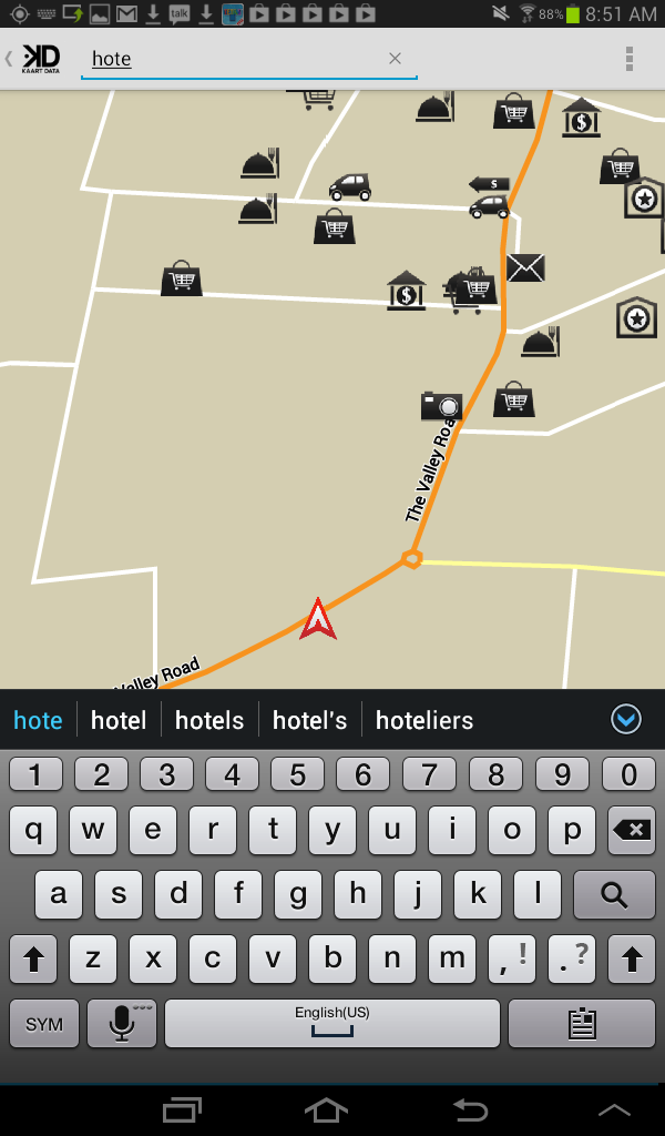 Vietnam GPS Map Screen 3