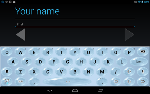 How to install Waterdrops keyboard image 2.0 unlimited apk for pc