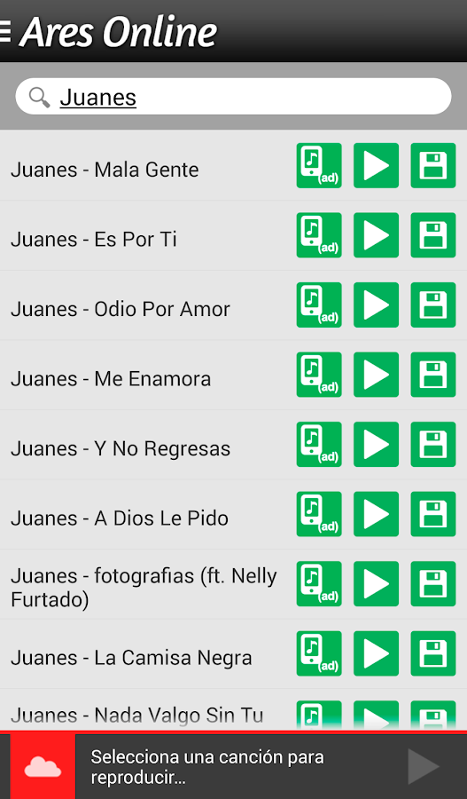 AresOnline MP3 - Música Gratis - screenshot