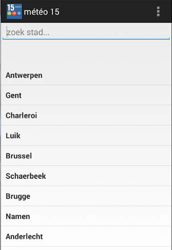 15 Dagen Weer België