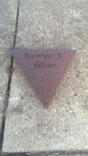George S. Olive Memorial Bench