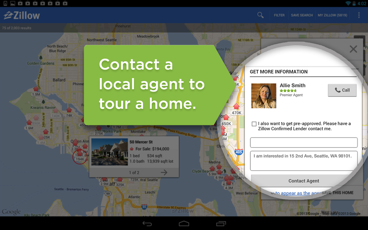 Zillow Real Estate & Rentals screenshot