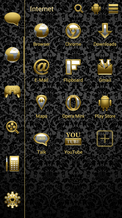LAURUS Smart Launcher Theme Screen 3