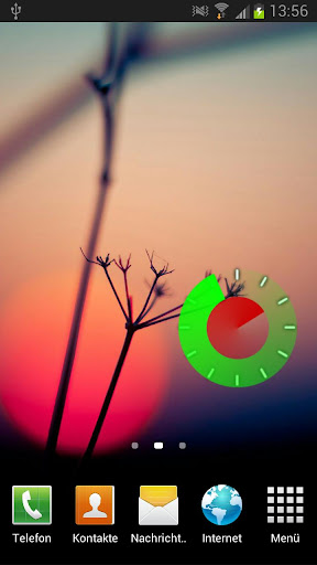 Future Analog Clock Widget