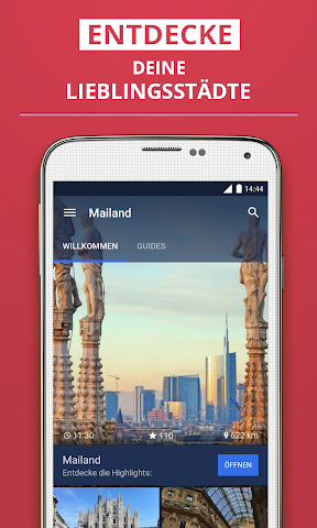 Screenshot 1 Mailand Reiseführer