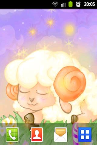 【免費個人化App】Dreaming Sheep Live Wallpaper-APP點子