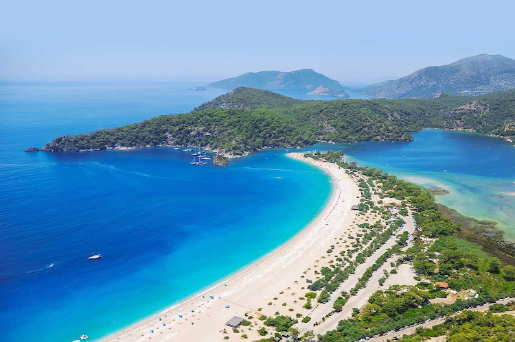 Ölüdeniz is a beachfront village in Muğla Province on the Turquoise Coast of southwestern Turkey.