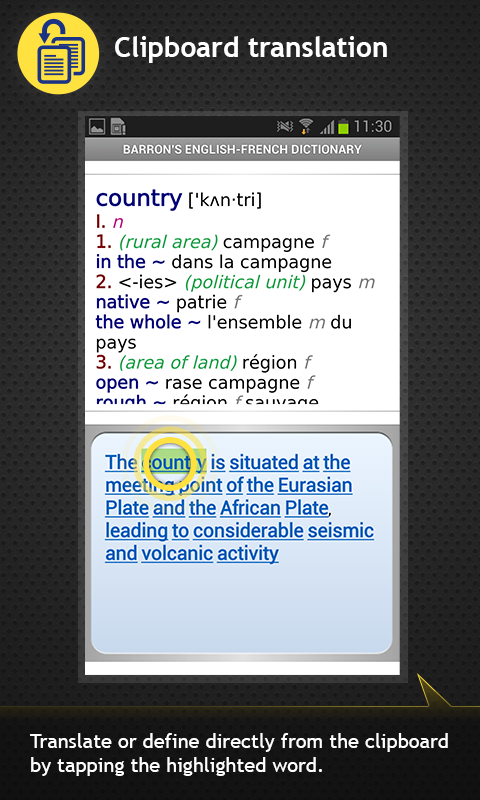 Barron’s French-English Screen 3