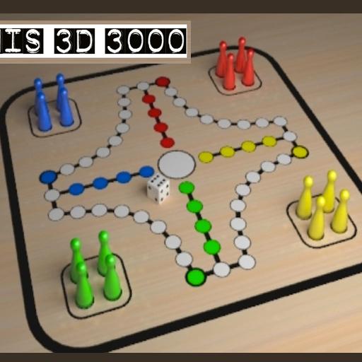 Parchis 3D 3000 LOGO-APP點子