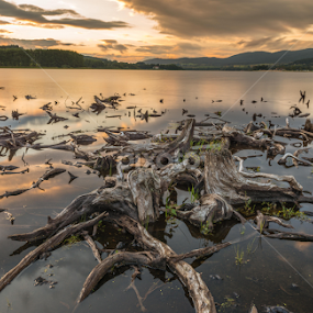 Sunset by Miroslav Havelka - Landscapes Sunsets & Sunrises