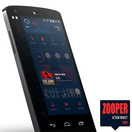 Zooper Action Widget R B