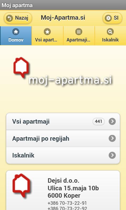 moj vip aplikacija android