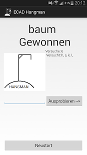 Free ECAD Hangman Deutsch APK
