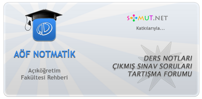 Aöf Notmatik - Açıköğretim