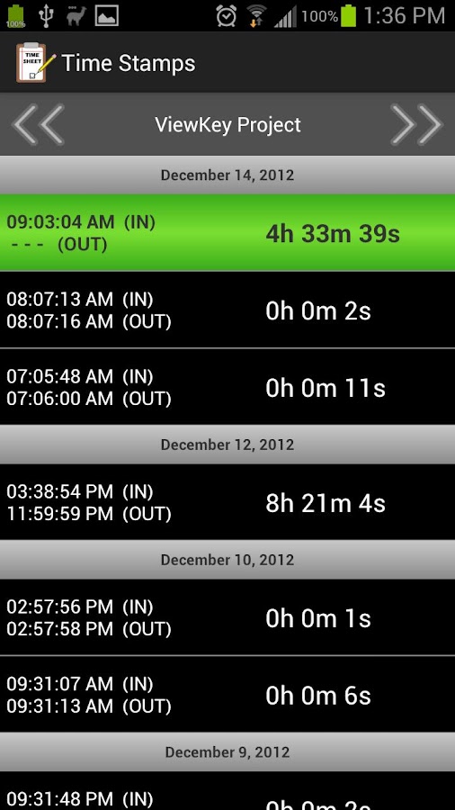 Simple TimeSheet Android Apps on Google Play