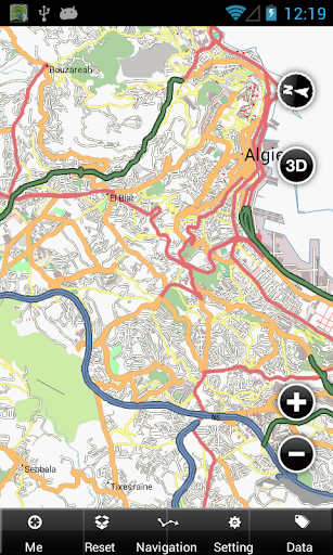 【免費交通運輸App】Algeria Offline Navigation-APP點子