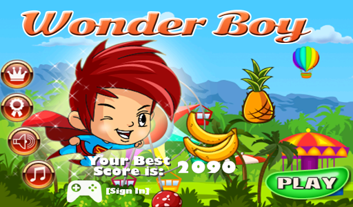 【免費街機App】Wonder Boy-APP點子