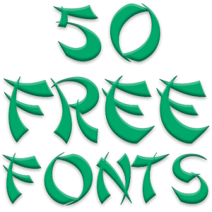 Fonts for FlipFont 50 #7 個人化 App LOGO-APP開箱王
