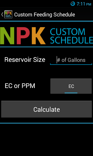 Hydroponic Schedule Free