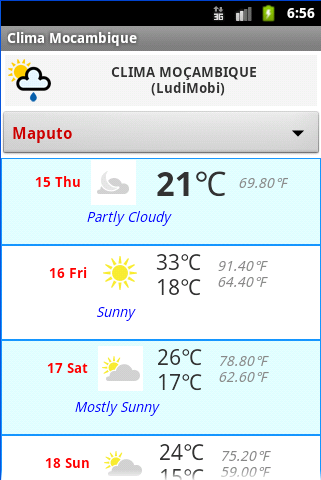 CLIMA MOÇAMBIQUE FREE