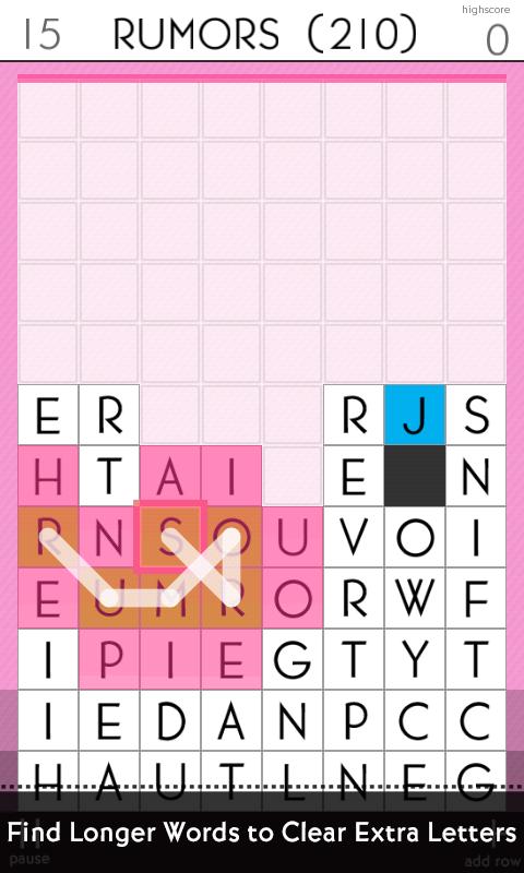Spelltower Screen 2