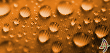 Dew Drops Orange Theme Xperien APK