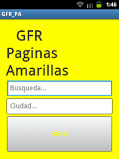 Download GFR Páginas Amarillas APK for PC